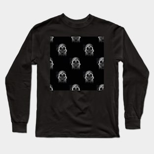 halloween creepy astronauts Long Sleeve T-Shirt